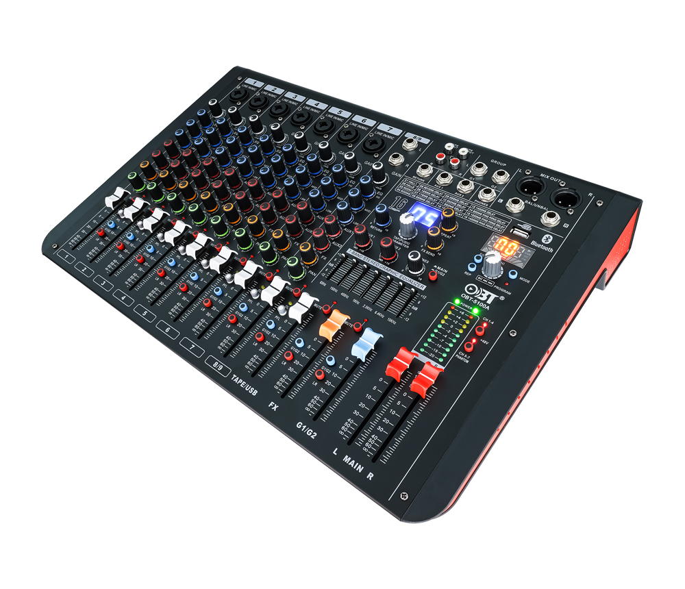 八路專業調音臺 OBT-5100A